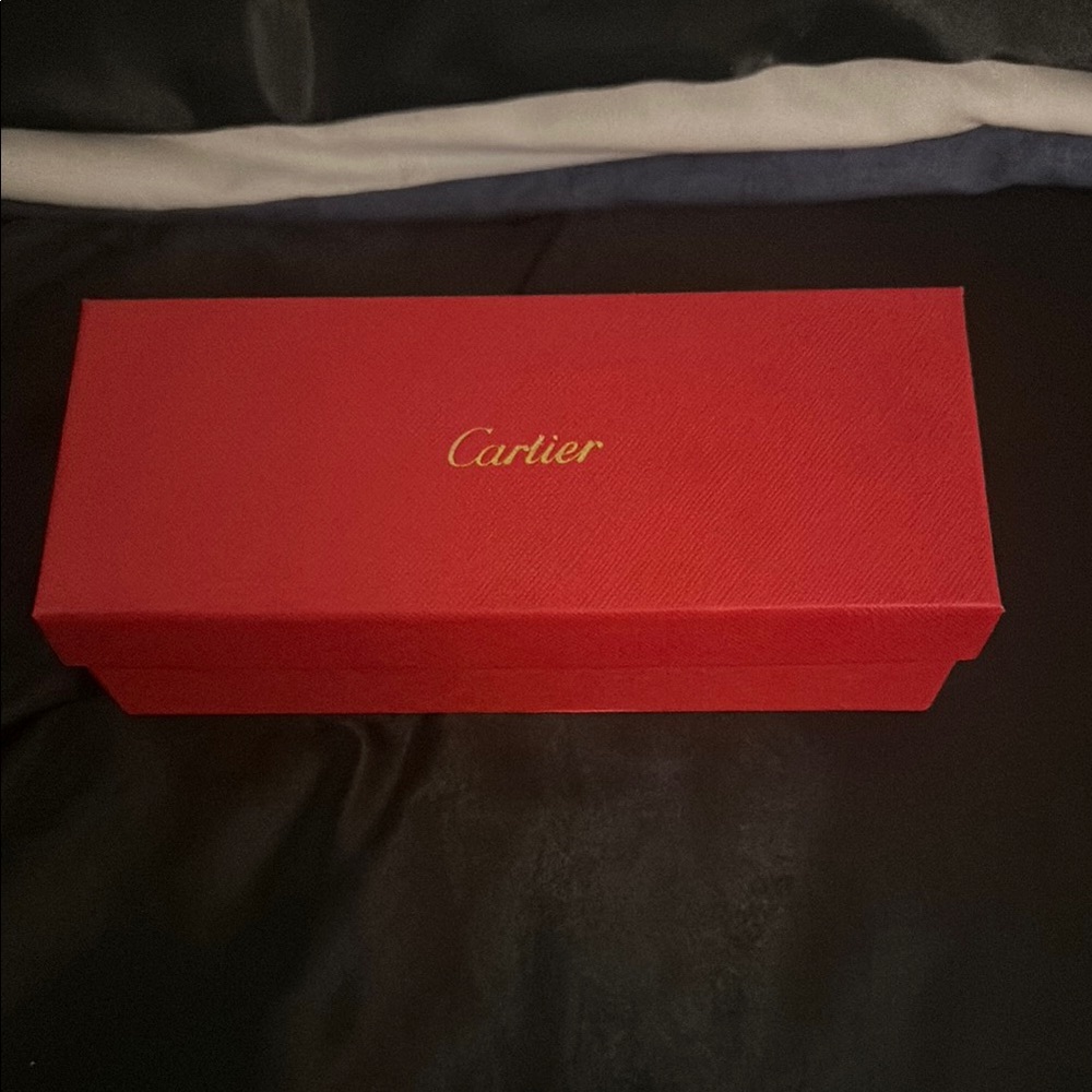 Cartier Red Luxury Box
